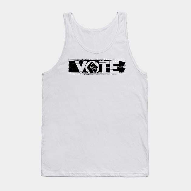 VOTE Black Lives Matter Tank Top by damienmayfield.com